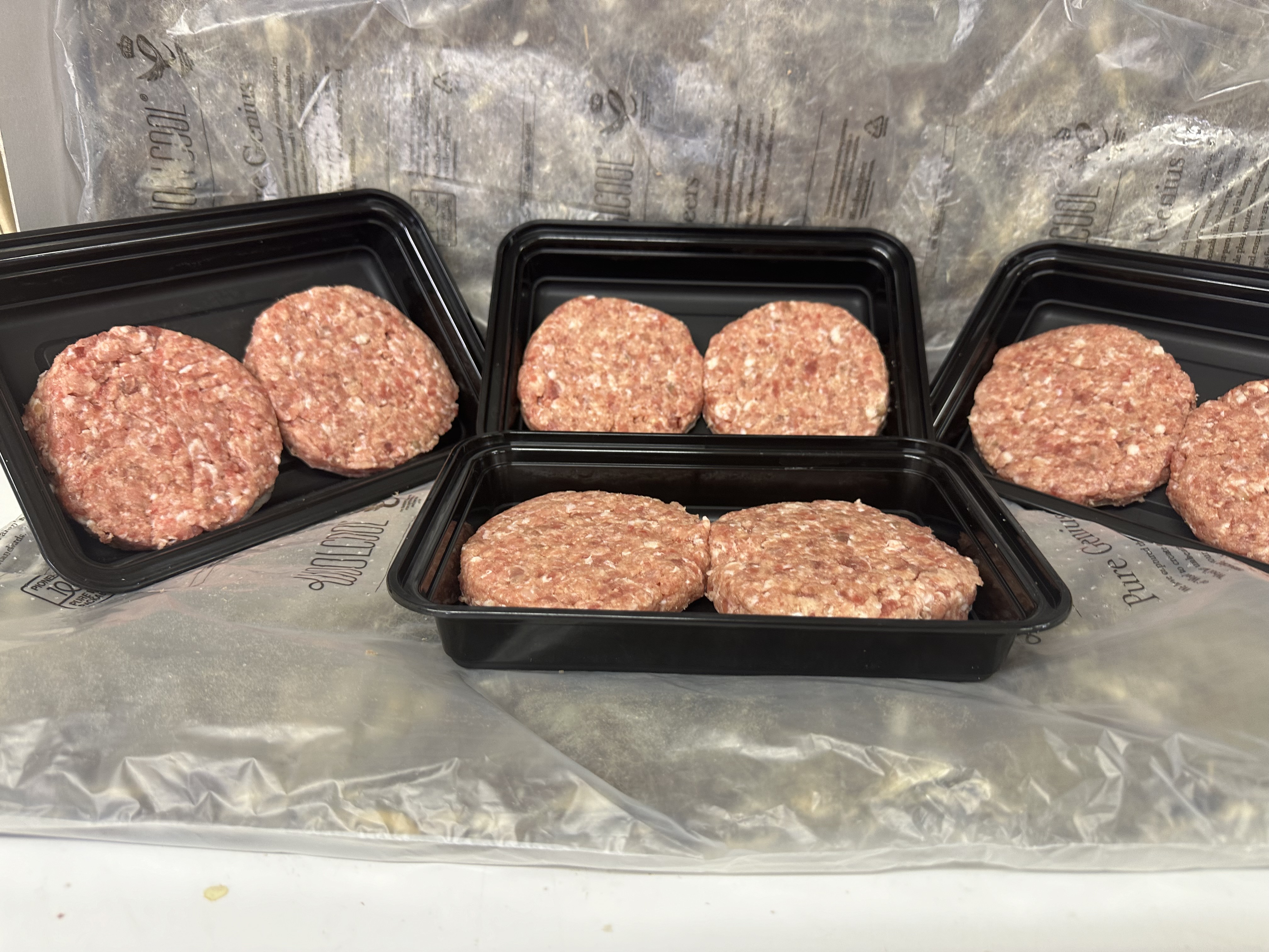 Pork And Apple Burgers