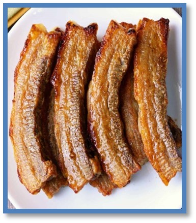 Oven Baked Belly Strips