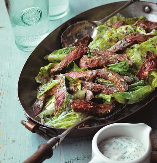 Steak Salad With Pastrami Spices 1